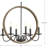 Maez 6 - Light Dimmable Geometric Chandelier-26210174