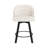 Elyan Swivel Upholstered Counter Stool with Metal Frame-94400229