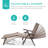 Jimell Outdoor Metal Chaise Lounge-14204045-14204046