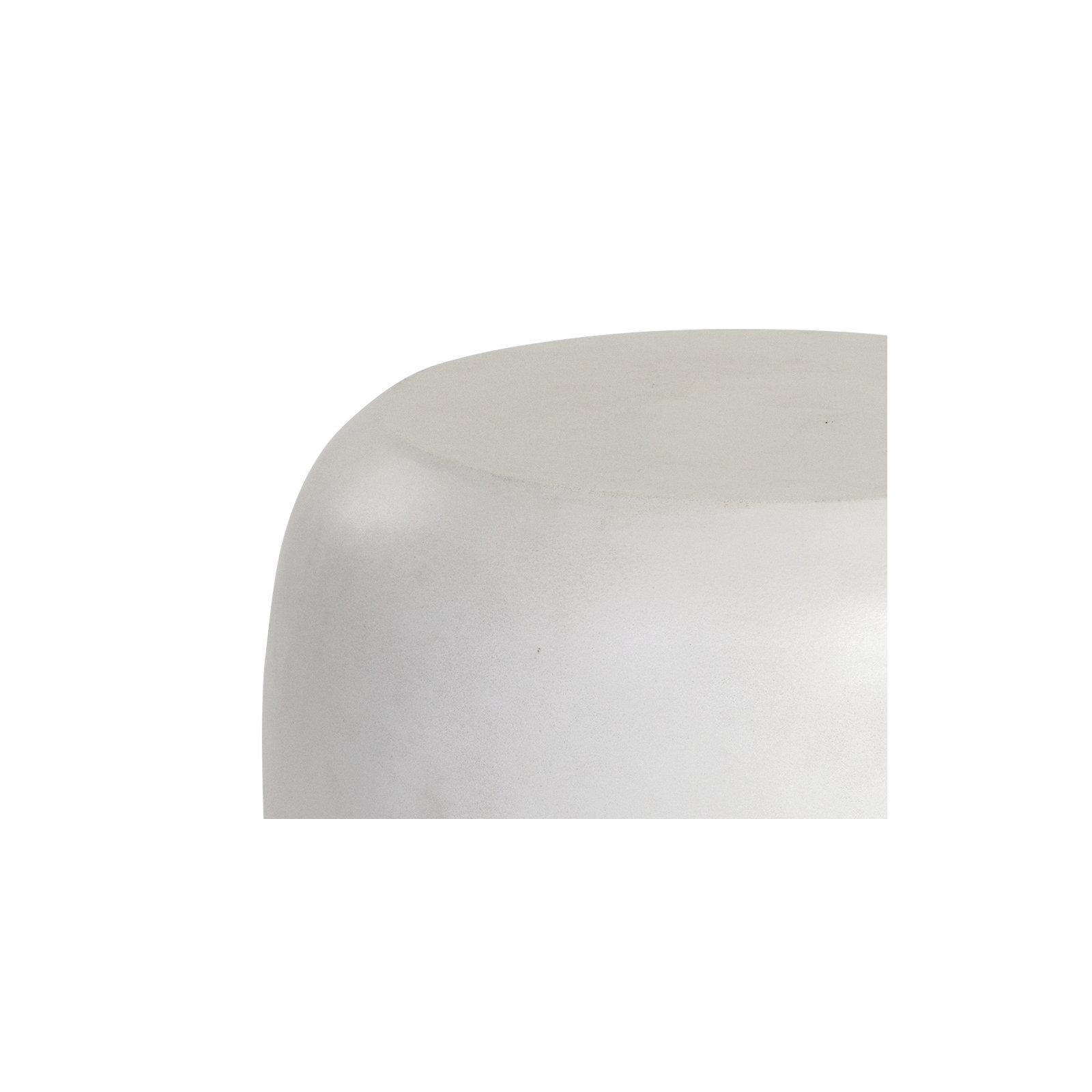Rox End Table, White