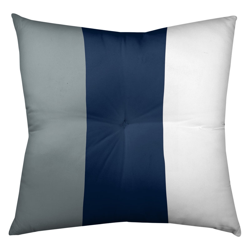 Coussin de plancher touffeté , 30 po x 30 po, Touche bleue, à l'étranger