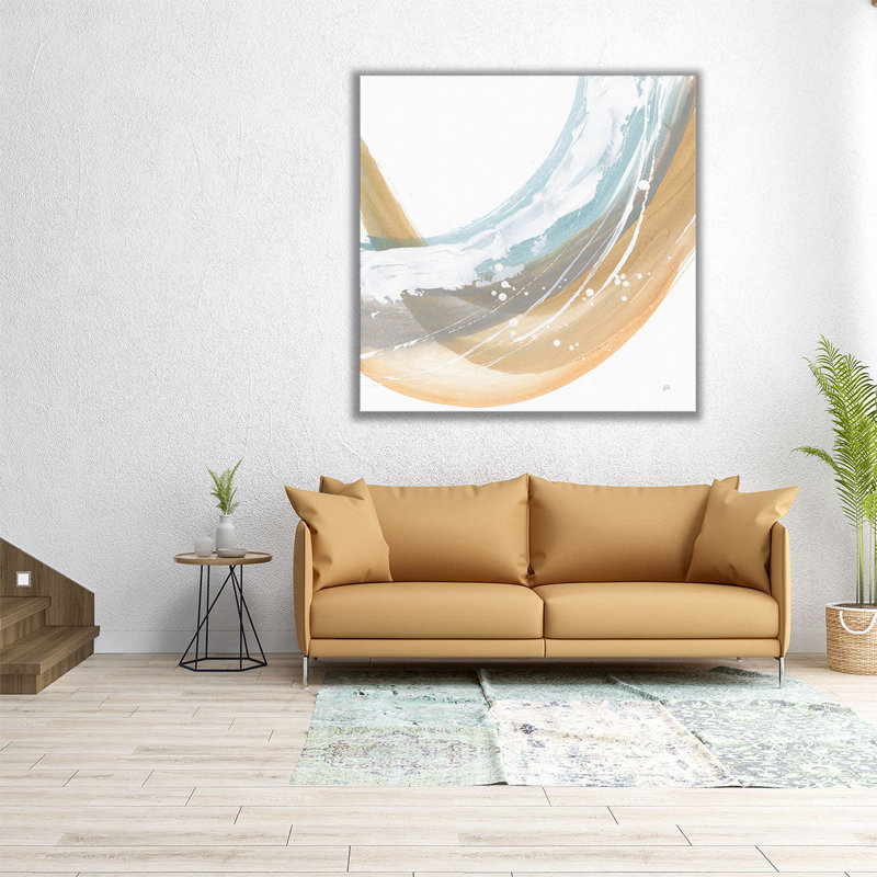 «White Dots IV», reproduction d'art sur toile, H 40 po x l 40 po