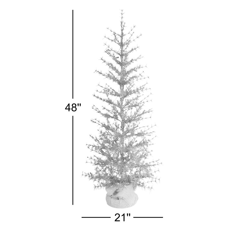 48' Lighted Fir Christmas Tree
