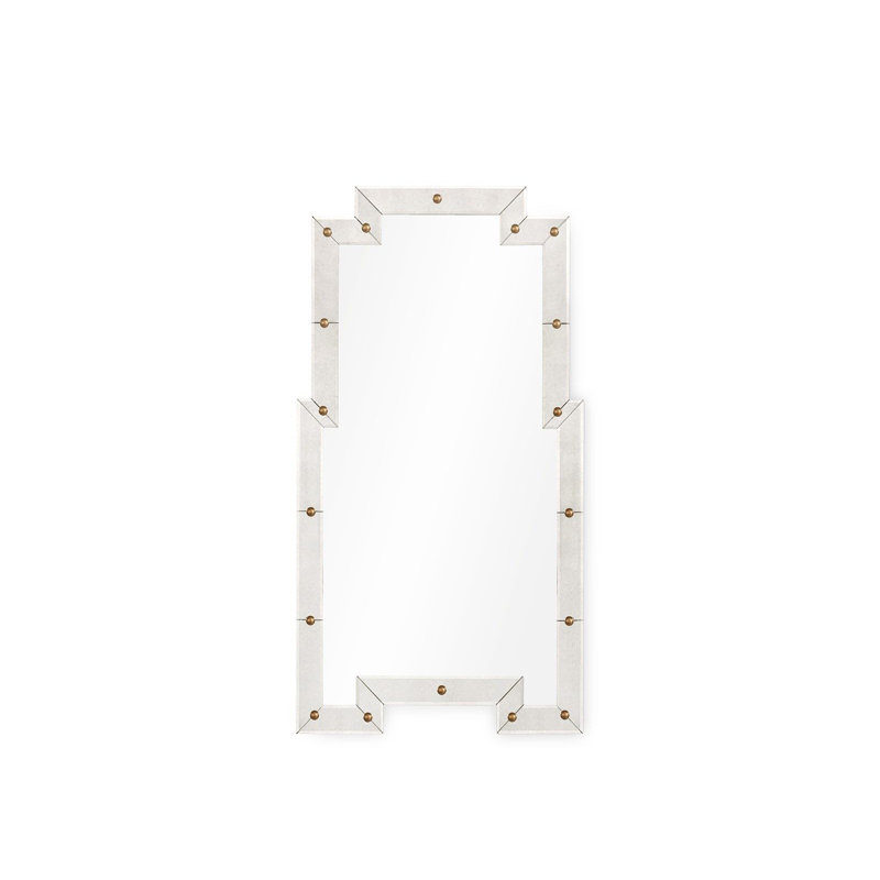 Lane Tiered Beveled Wall Mirror, 42" H x 23.5" W x 1" D