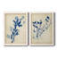 " Indigo Leaf Study I " 2 - Pieces-1381505634-1381734088-1381505632