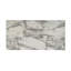 Table basse blanche de 47 po avec plateau en faux marbre Matilda