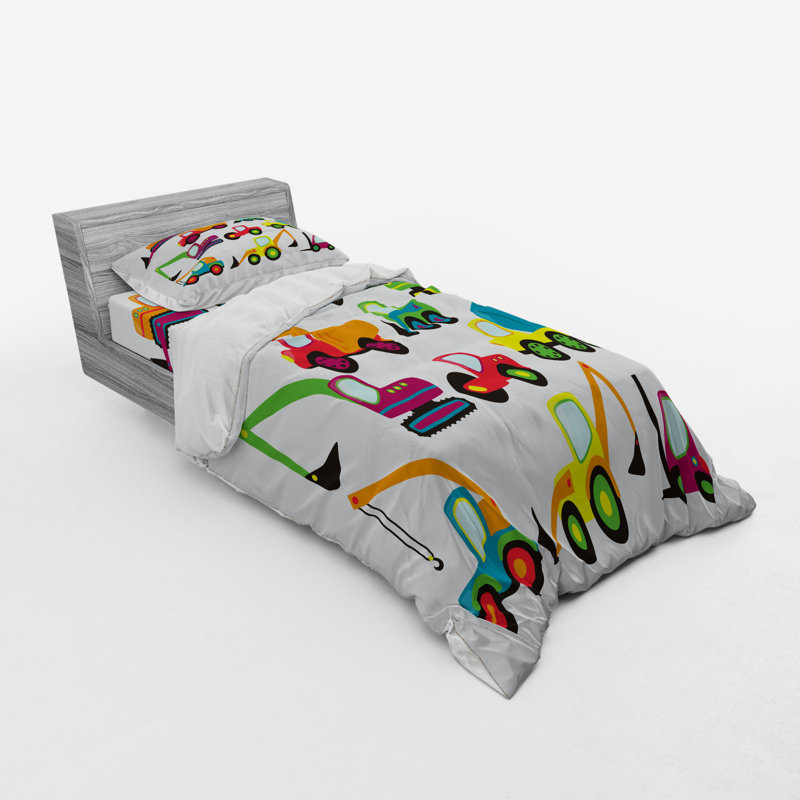 Ensemble de housse de couette de fabrication, Housse de couette simple + 6 pièces supplémentai