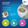 Steven Brown Lewis McZoo Flexi-Fix White Universal Toilet Seat - Unique Lion Design with Soft Close and Quick Release Hinges and Made from Polypropylene Plastic with Top and Bottom Fixing