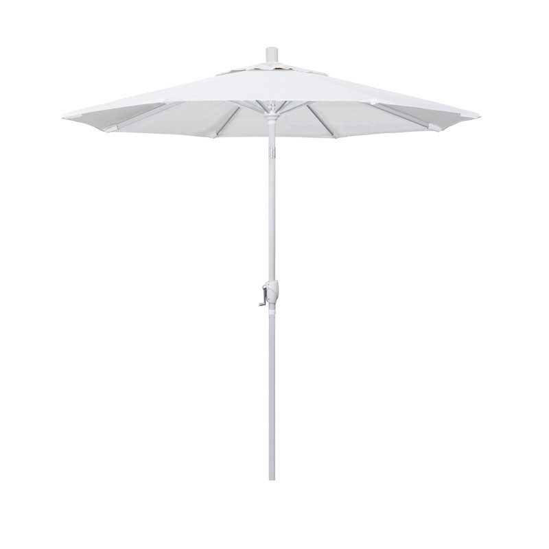 Parasol de marché 7,5' Wallach, Blanc - oléfine