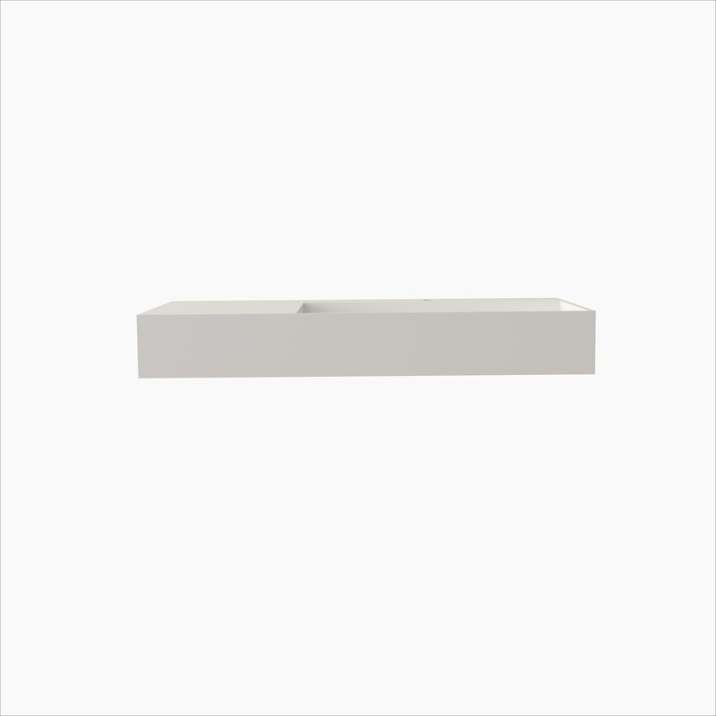 Stone Resin Solid Surface Bathroom Vanity Basin Sink