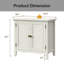 Buffet 2 portes avec tablette réglable