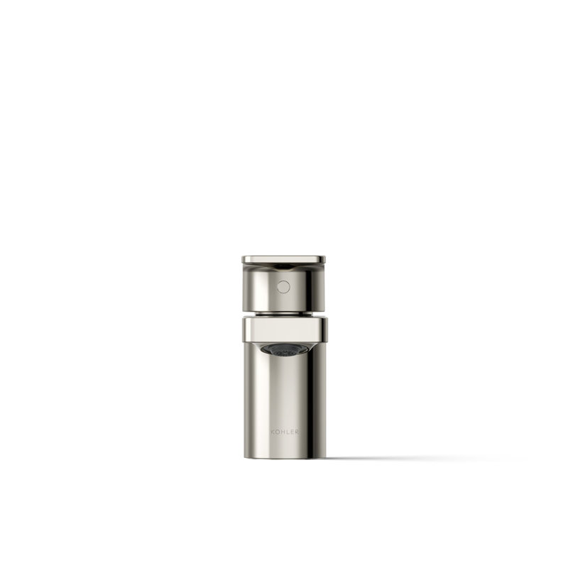 Parallel Single Hole Bathroom Faucet, Polished Nickel
