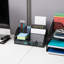 Rangement de bureau, rangement de dossiers, rangement d'accessoires, espace de travail, bureau, treillis métallique, L 11 po x l 5,5 po x H 5,25 po-103877434