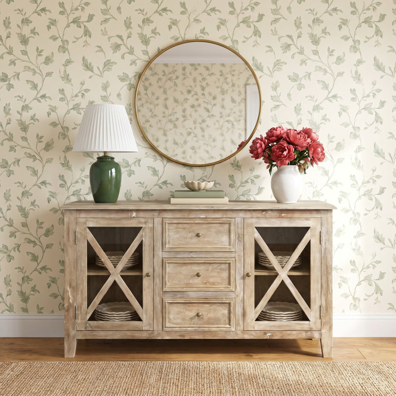 Sidon 65" 3-Drawer Sideboard, Weathered Sand