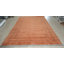 Tapis intérieur / extérieur en laine noué à la main de style sud-ouest orange élégant et durable Northome-26007071
