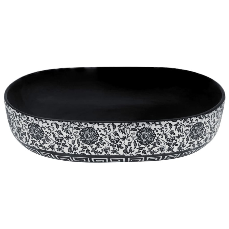 ClassicLiving Berrian 59mm L x 40mm W Stainless Steel Ceramic Oval Sink