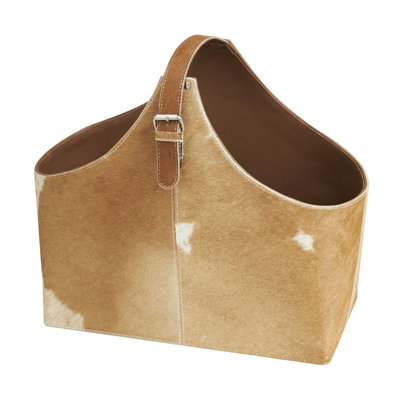 Porte-revues en cuir fait à la main Sandie