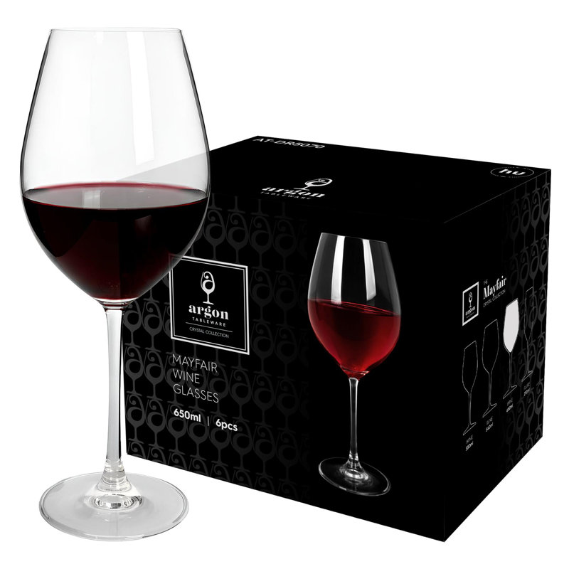 650ml Red Wine Glass, Set of 24