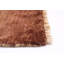 Tapis rectangulaire en laine noué à la main de conception unique 6 pi 7 po x 10 pi Sheredan nouvel âge brun / crème / brun clair