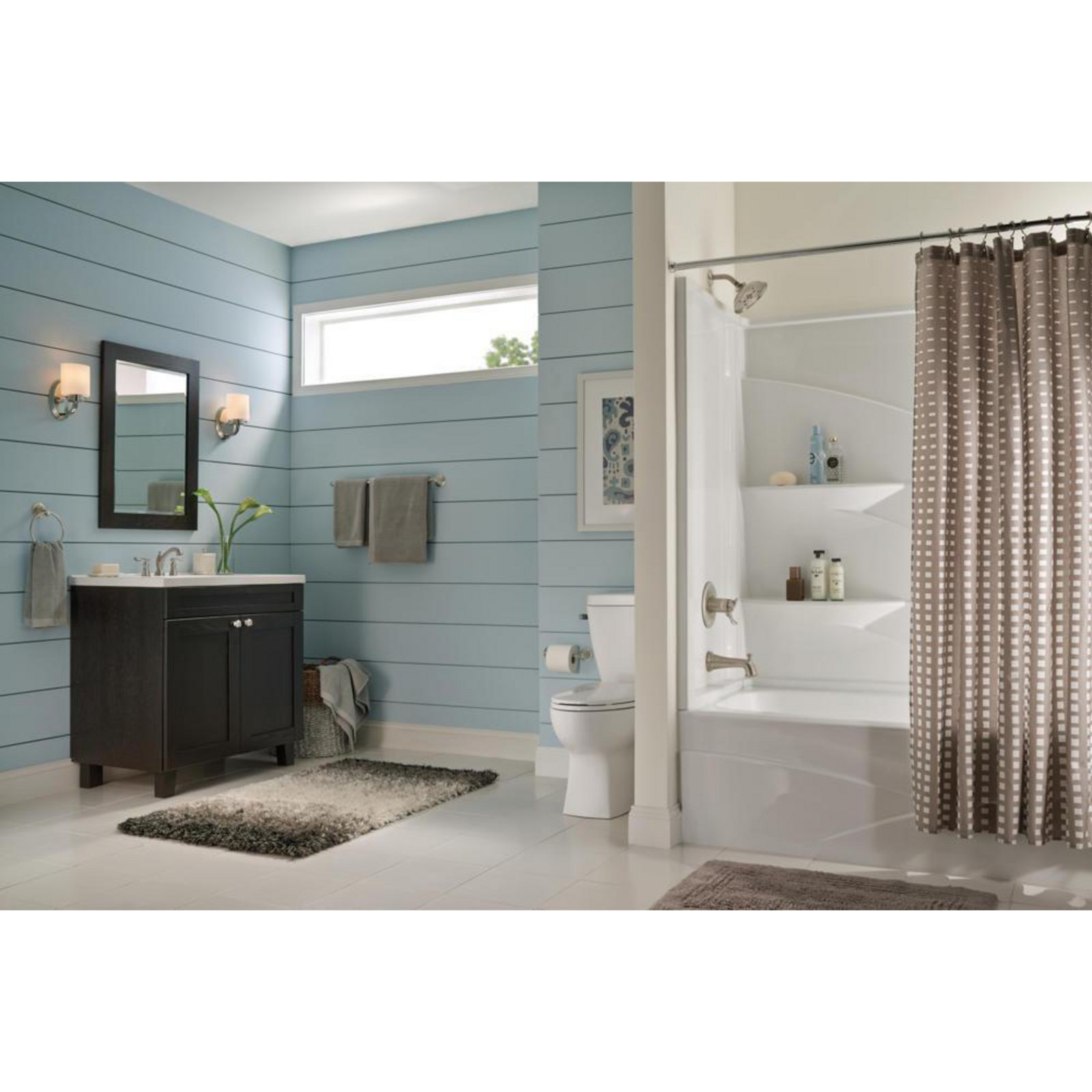 Linden™ 24" Wall-Mounted Towel Bar, Brilliance Stainless