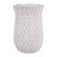 Vase en terre cuite texturé à motif de fleurs en terre cuite pour la décoration intérieure - Vase de table haute pour salon ou tablette-132134796