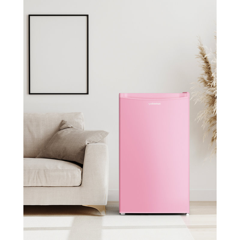 3.2 Cu.Ft Freestanding Mini Fridge with Reversible Door, Adjustable Thermostat, Small Refrigerator for Dorm, Bedroom, Office,ENERGY STAR