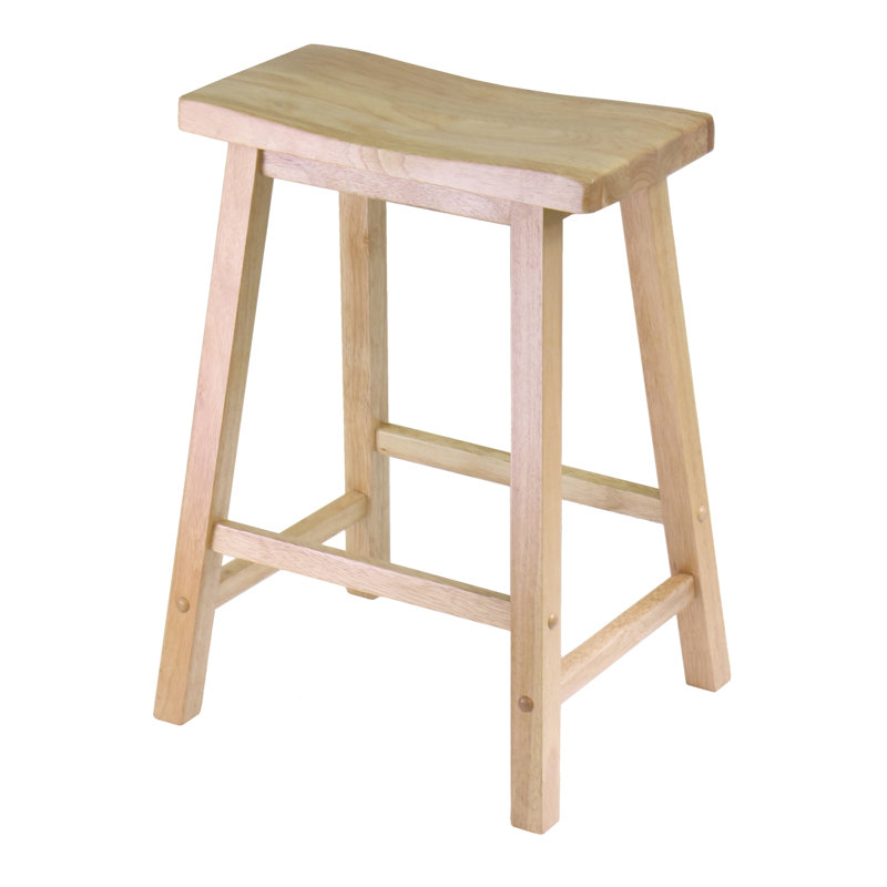 Ensemble de salle à manger 2 pièces Alek, Naturel, Tabouret de comptoir (assise de 24 po de hauteur)