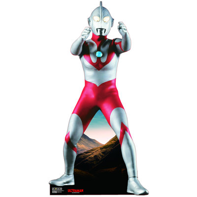 Ultraman 3 découpes en carton