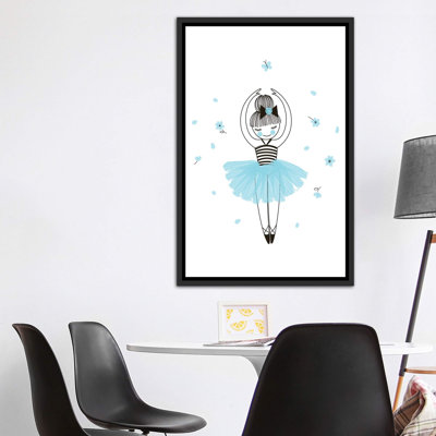 Petite ballerine - impression d'art graphique