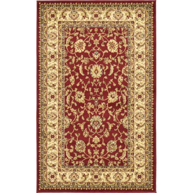 Oriental Area Rug, Rectangle 99 x 160cm