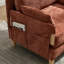Fauteuil inclinable pliable pour canapé-lit (chaise incluse seulement)-1783925014