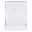 Grand lit escamotable mural avec coussin, grand lit, blanc
