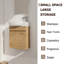 Meuble-lavabo simple 16,8 po avec comptoir-676266046