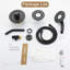 Système de douche 2 fonctions Classic avec valve brute-102145070