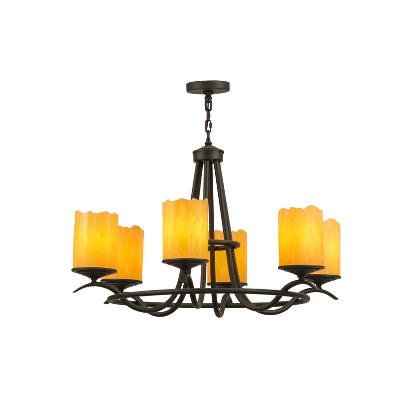Abrielle 6 - Light Chandelier