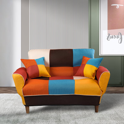 Kahdeem 71.6'' Upholstered Reclining Sleeper Sofa