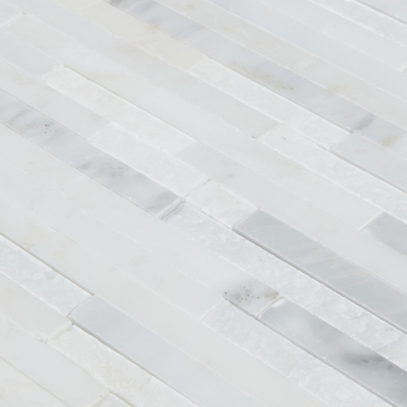 Natural Stone Marble 3/8 x Random Honed & Split Face Wall Tile (5 PC Per Carton) (5.00 SQFT Per Carton)