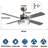 52'' Ceiling Fan with LED Lights-1490695865