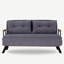Tarbell 52.4" Wide Tufted Back Convertible Sofa-959309972