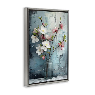 Toile flottante encadrée «Magnolia» par Roozbeh Bahramali