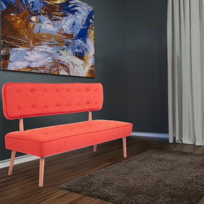 Banc rembourré en polyester