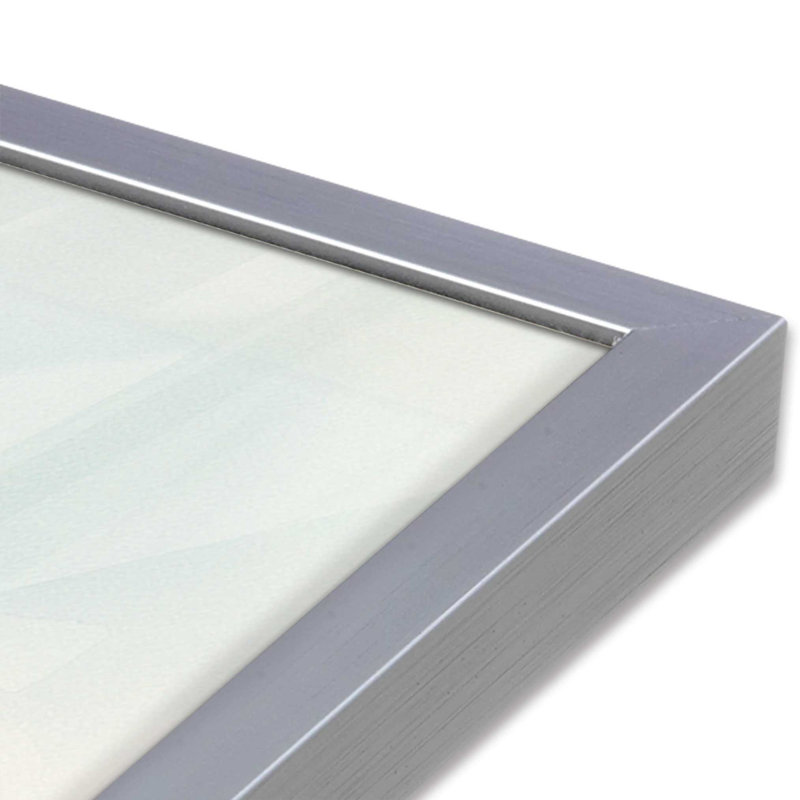 Misty Soar I Print, Polished Chrome Framed, 15.25" H x 12.25" W