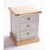 Lucrezia 3 Drawer Bedside Table