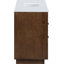 Meuble-lavabo de 48 po en pierre reconstituée et en bois massif Willard-111221000-128500675