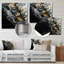 Callowhill Gray and Yellow Infinite Geometric II, reproduction d'art sur toile encadrée-88518707-88518712