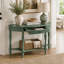 Console en bois massif avec tiroir cannelé Stockseth-1735510548