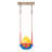 SwingKing Plastic Blue/Yellow Bucket Swing with Chains