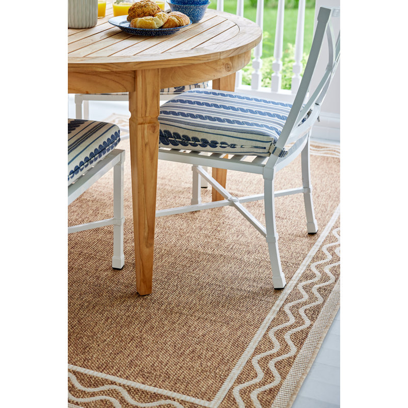 Erin Gates by Momeni Saybrook Ripple Natural Area Rug, Runner 2'7" x 7'6"