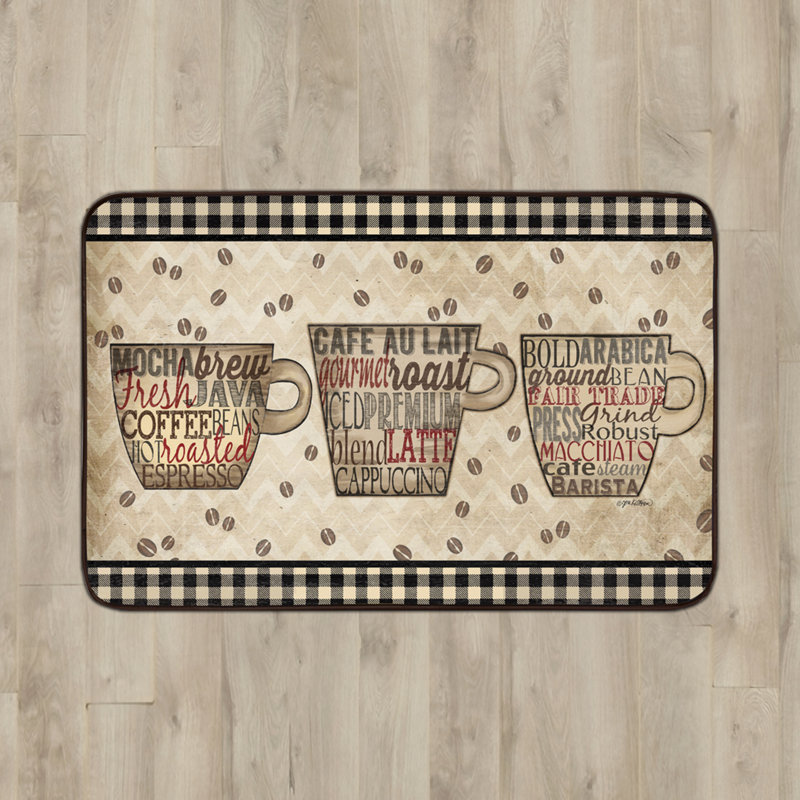Anti-Fatigue Kitchen Mat, Rectangle 1'6" x 2'6"