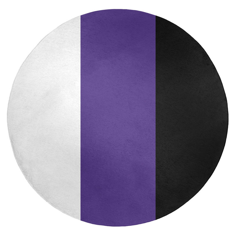 Chenille Indoor Rug, Round 5'